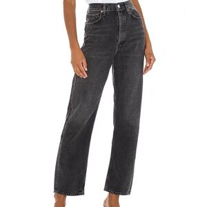 Agolde Black High-Waisted Jeans